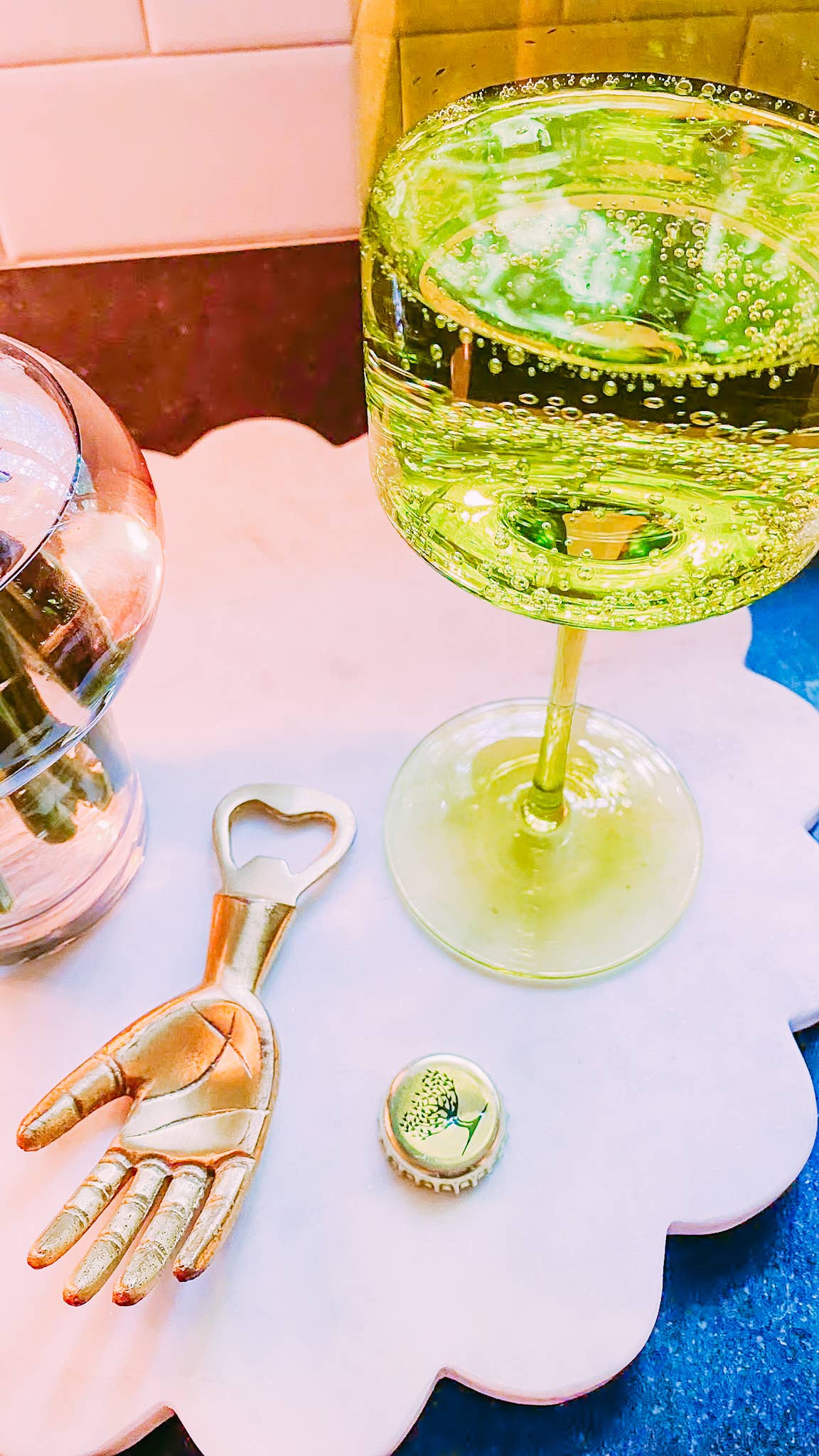 Maggie Citron Wine Glass