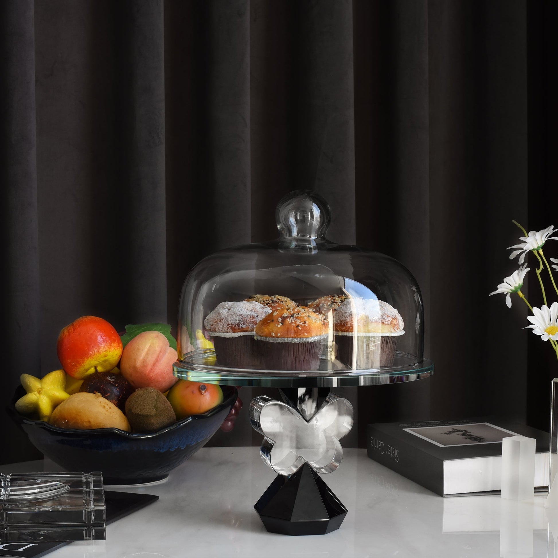 Cake Stand Dome Cover - Marsh and Manor Collective