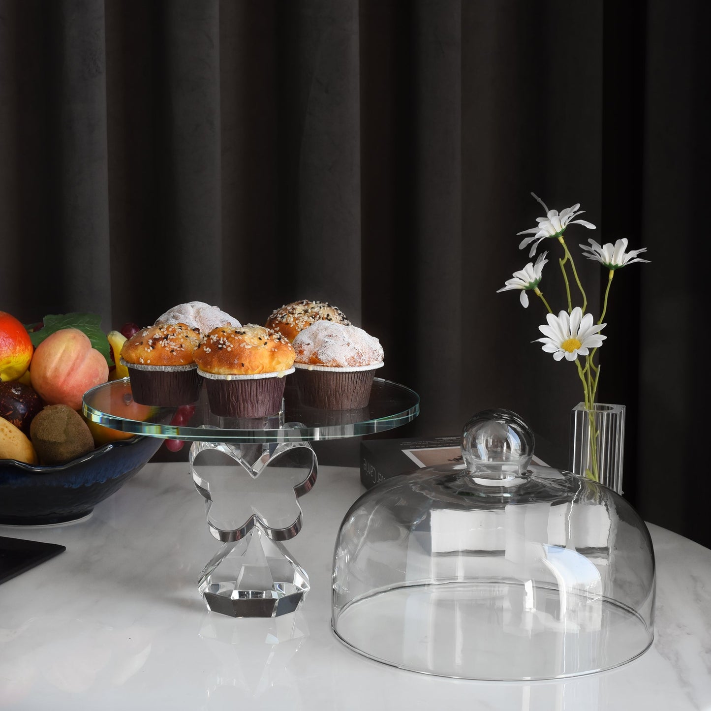 Cake Stand Dome Cover - Marsh and Manor Collective
