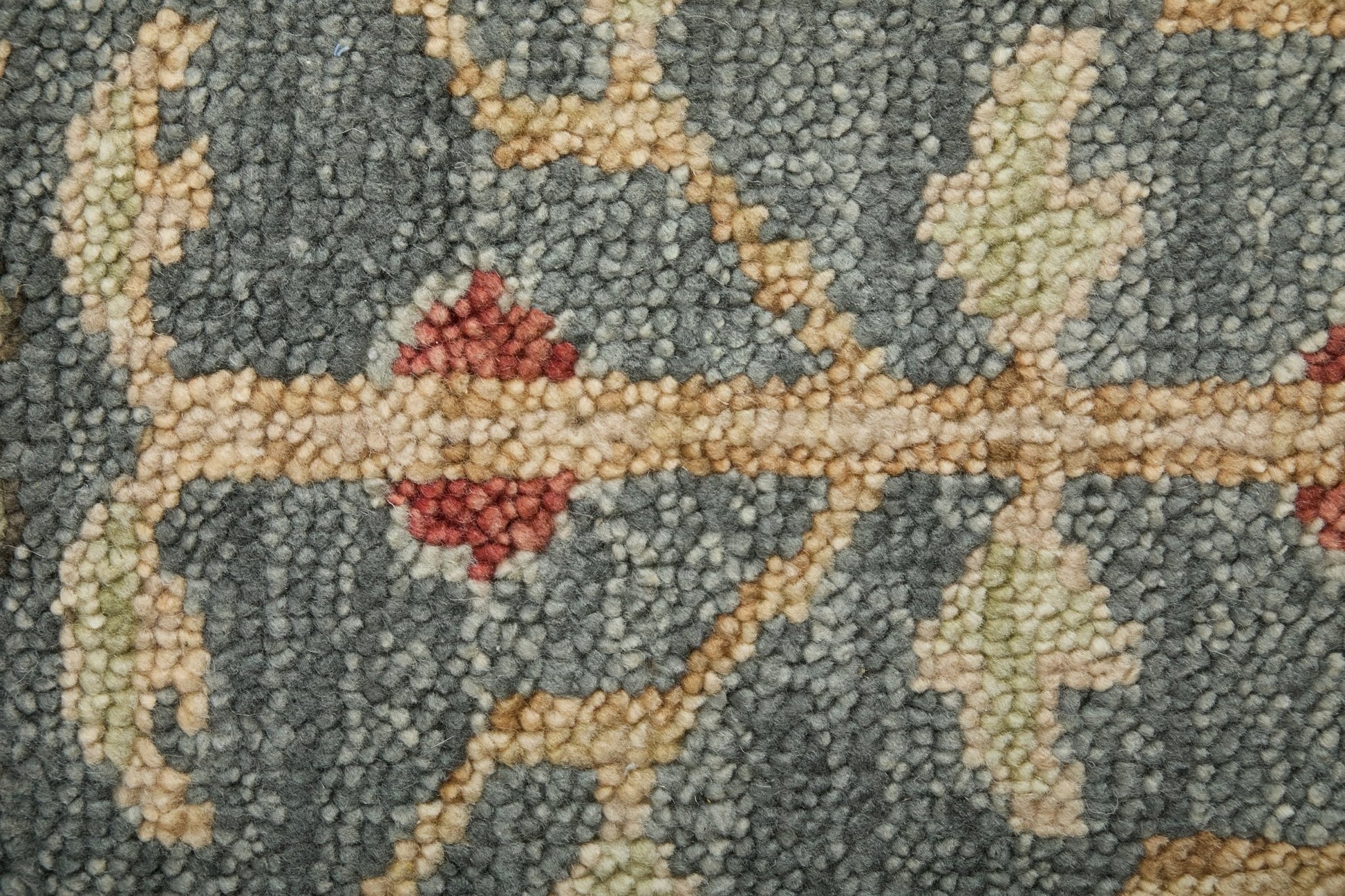 Carrington Traditional Oriental - Blue/Red/Gold Area Rug - Marsh and Manor Collective