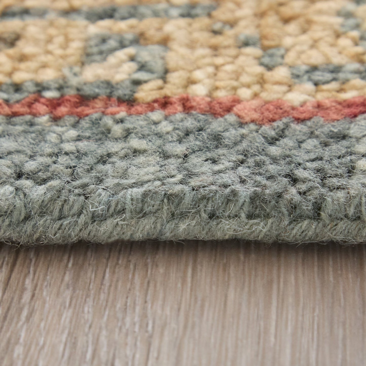 Carrington Traditional Oriental - Blue/Red/Gold Area Rug - Marsh and Manor Collective