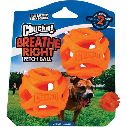 Chuck it! Breathe right ball medium 2pk - Marsh and Manor Collective