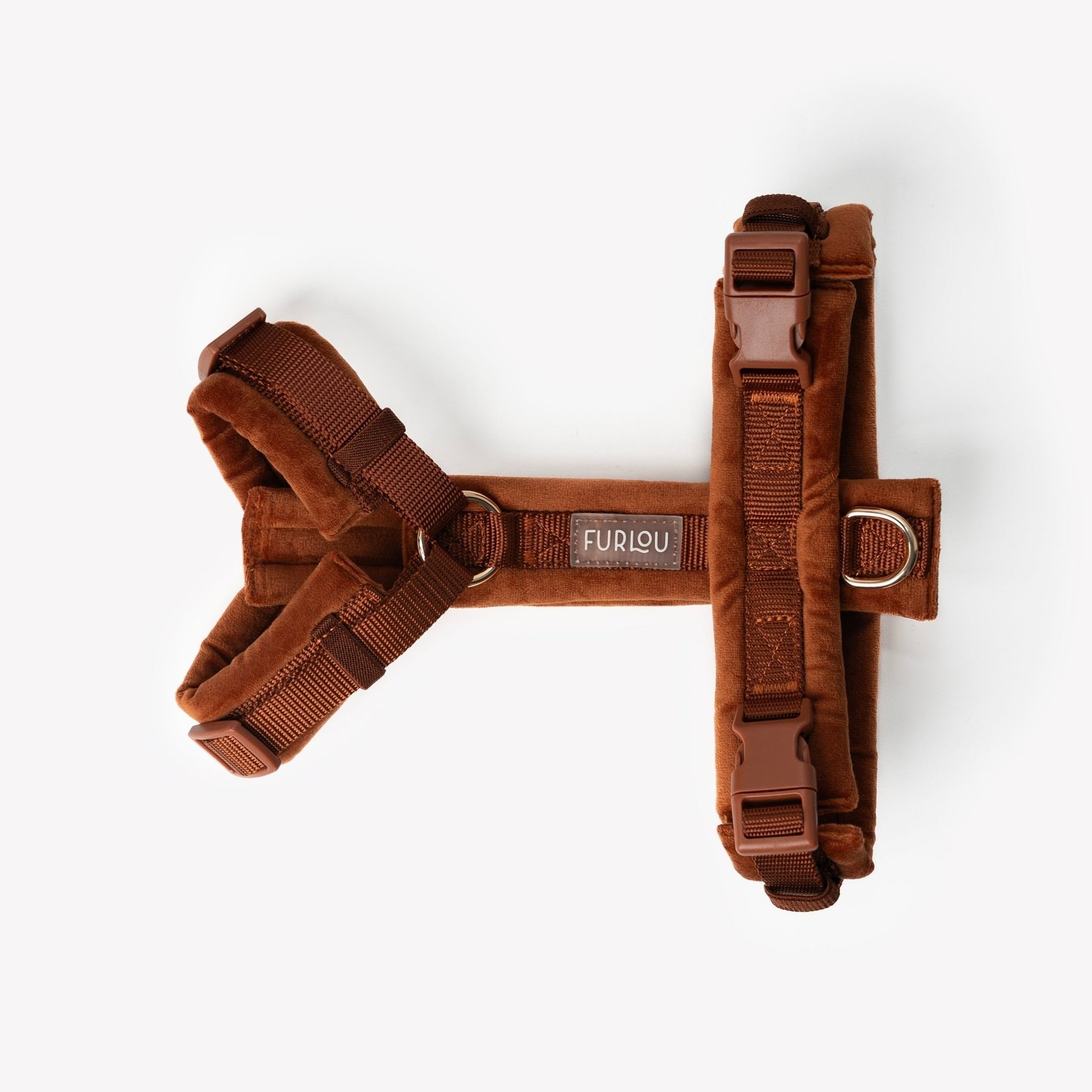 Clay - Velvet Dog Harness - Marsh and Manor Collective