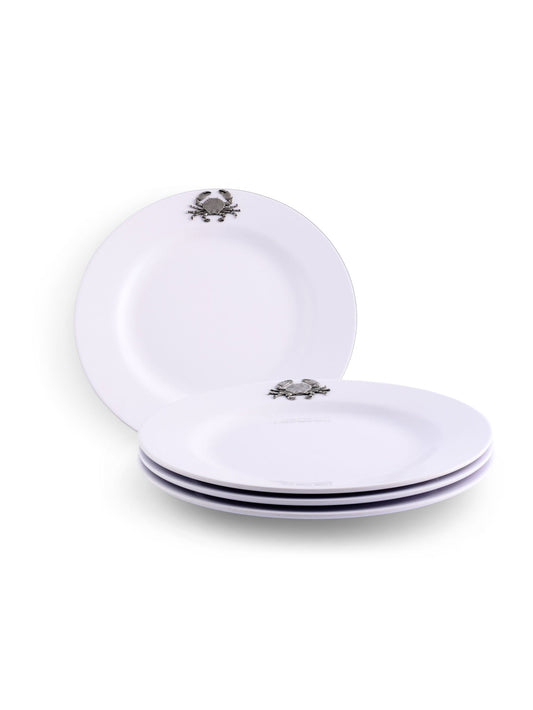 Crab Melamine Lunch Plates - Marsh and Manor Collective