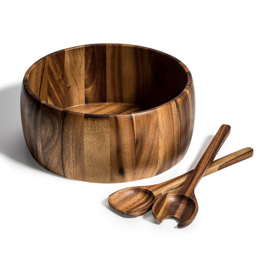 Dragor Xtra Large Salad Bowl with Servers - Marsh and Manor Collective