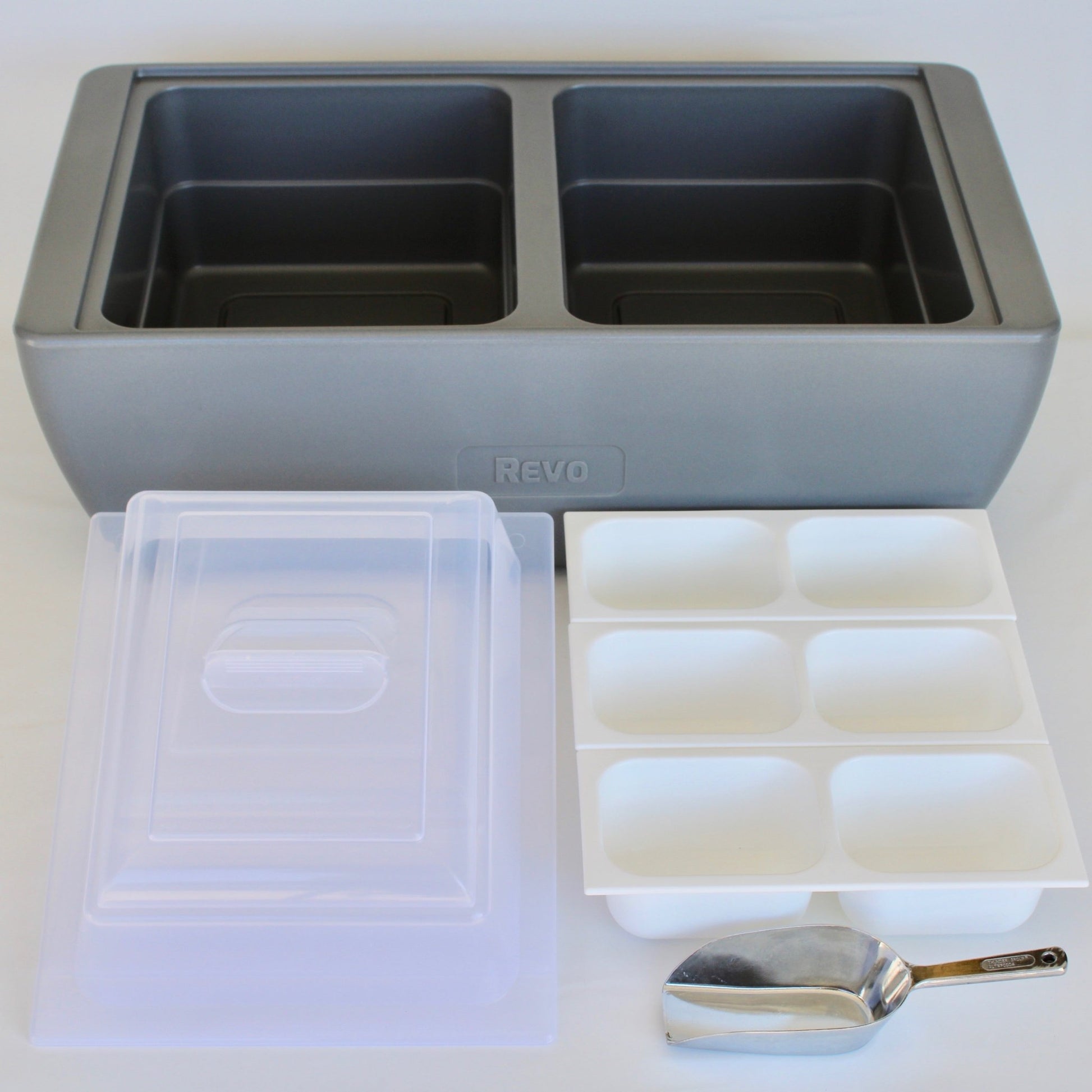 Dubler Party Cooler™ | Metallic Gray - Marsh and Manor Collective