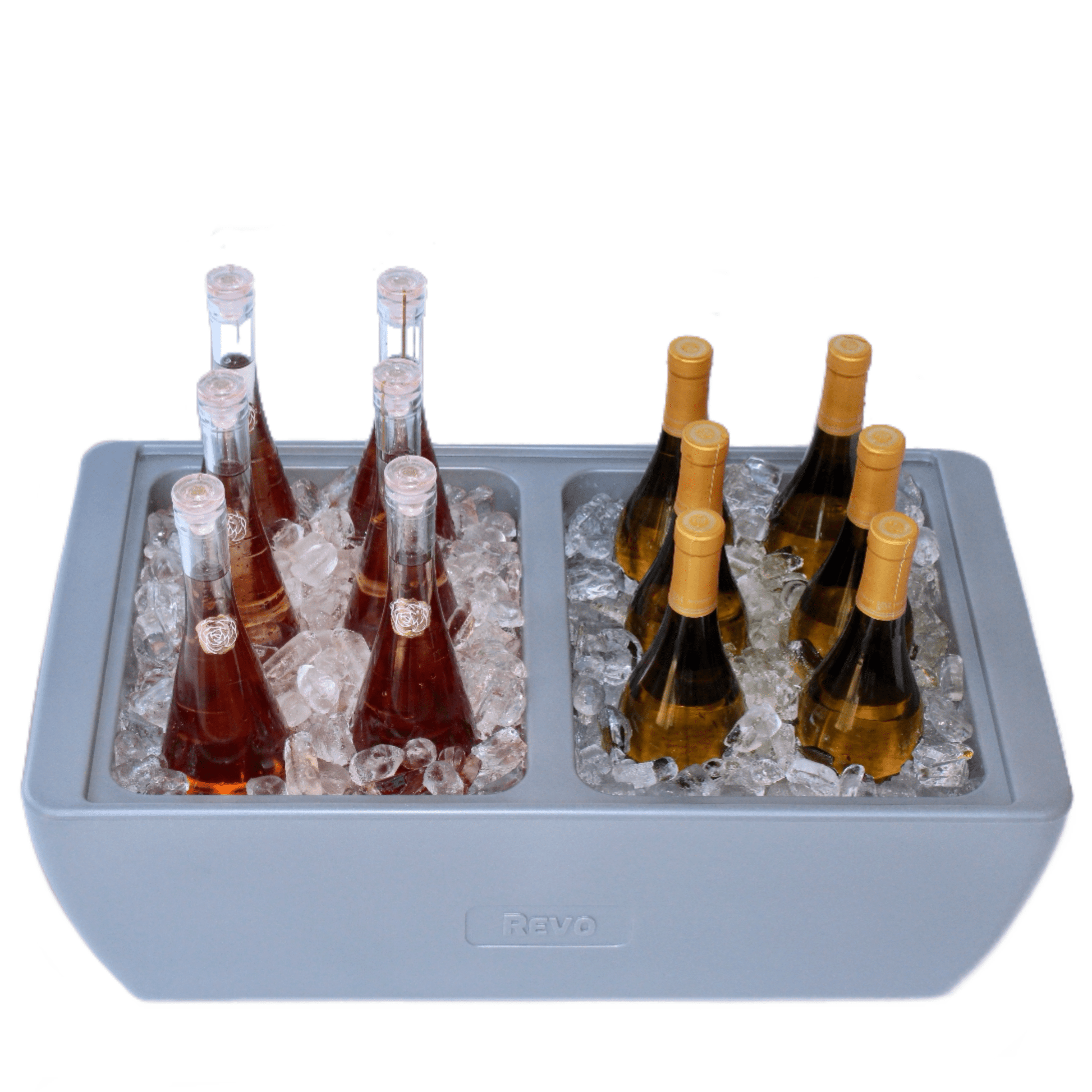 Dubler Party Cooler™ | Metallic Gray - Marsh and Manor Collective