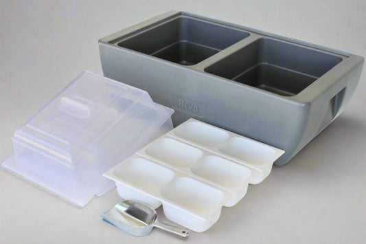 Dubler Party Cooler™ | Metallic Gray - Marsh and Manor Collective