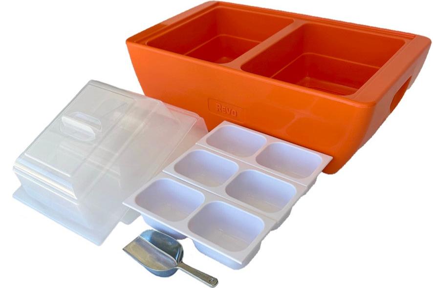 Dubler Party Cooler™ | Orange Burst - Marsh and Manor Collective