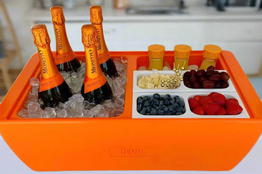 Dubler Party Cooler™ | Orange Burst - Marsh and Manor Collective
