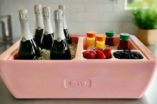 Dubler Party Cooler™ | Pink Coral - Marsh and Manor Collective