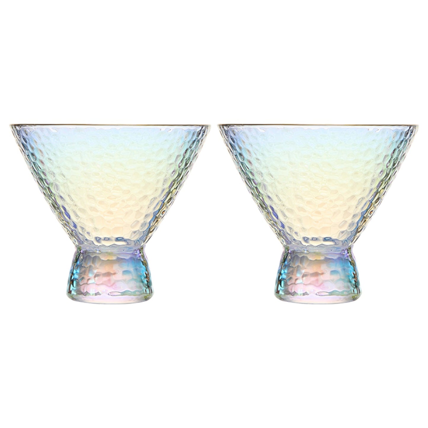 Dulce Martini Cocktail Glassware, Set of 2 - Marsh and Manor Collective