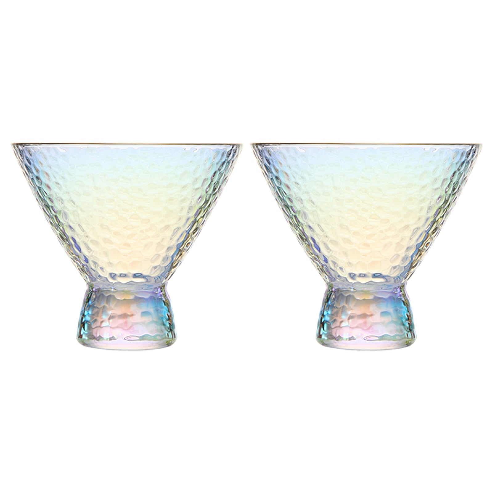 Dulce Martini Cocktail Glassware, Set of 2 - Marsh and Manor Collective