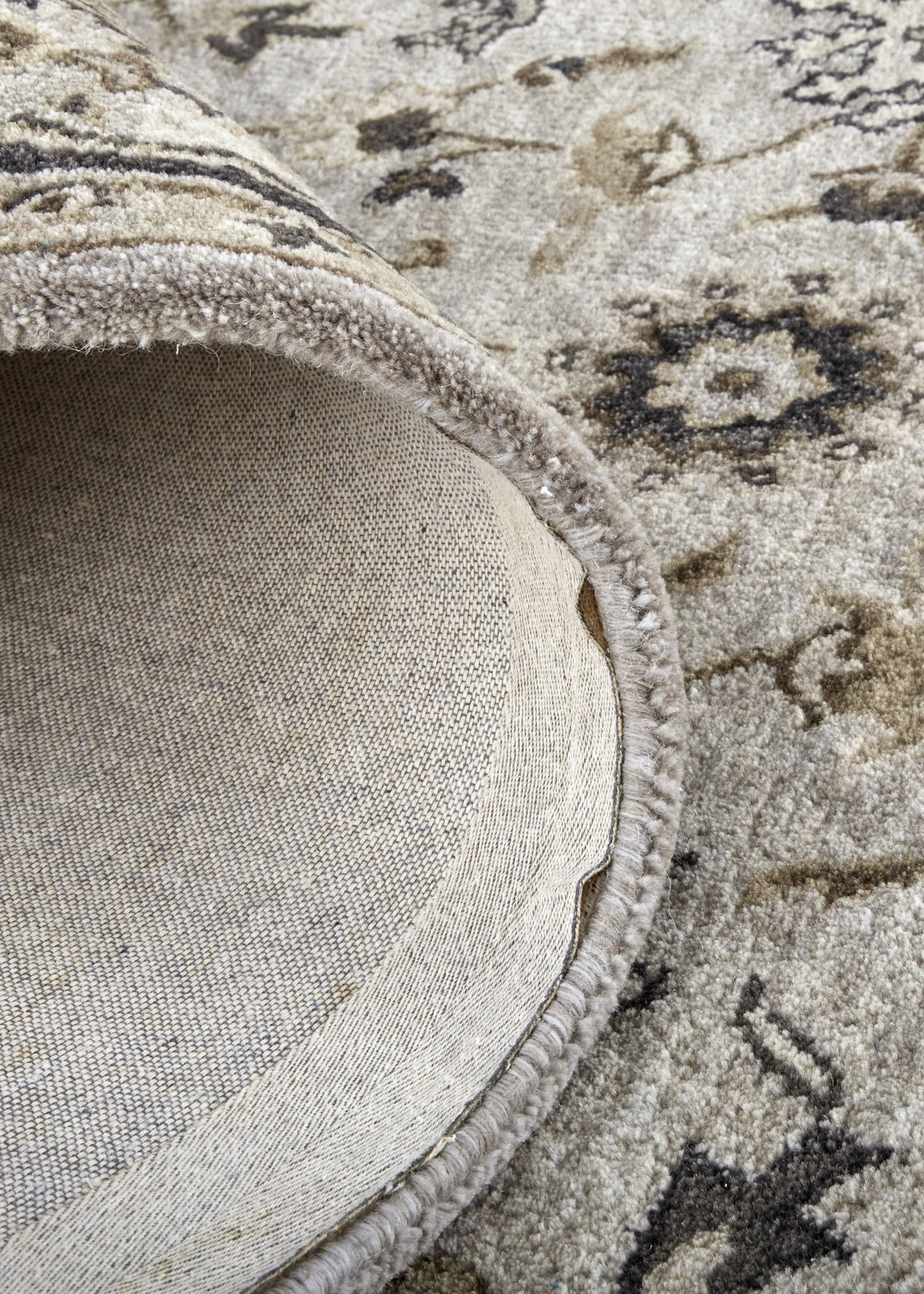 Eaton Traditional Oriental - Gray/Ivory/Taupe Area Rug - Marsh and Manor Collective