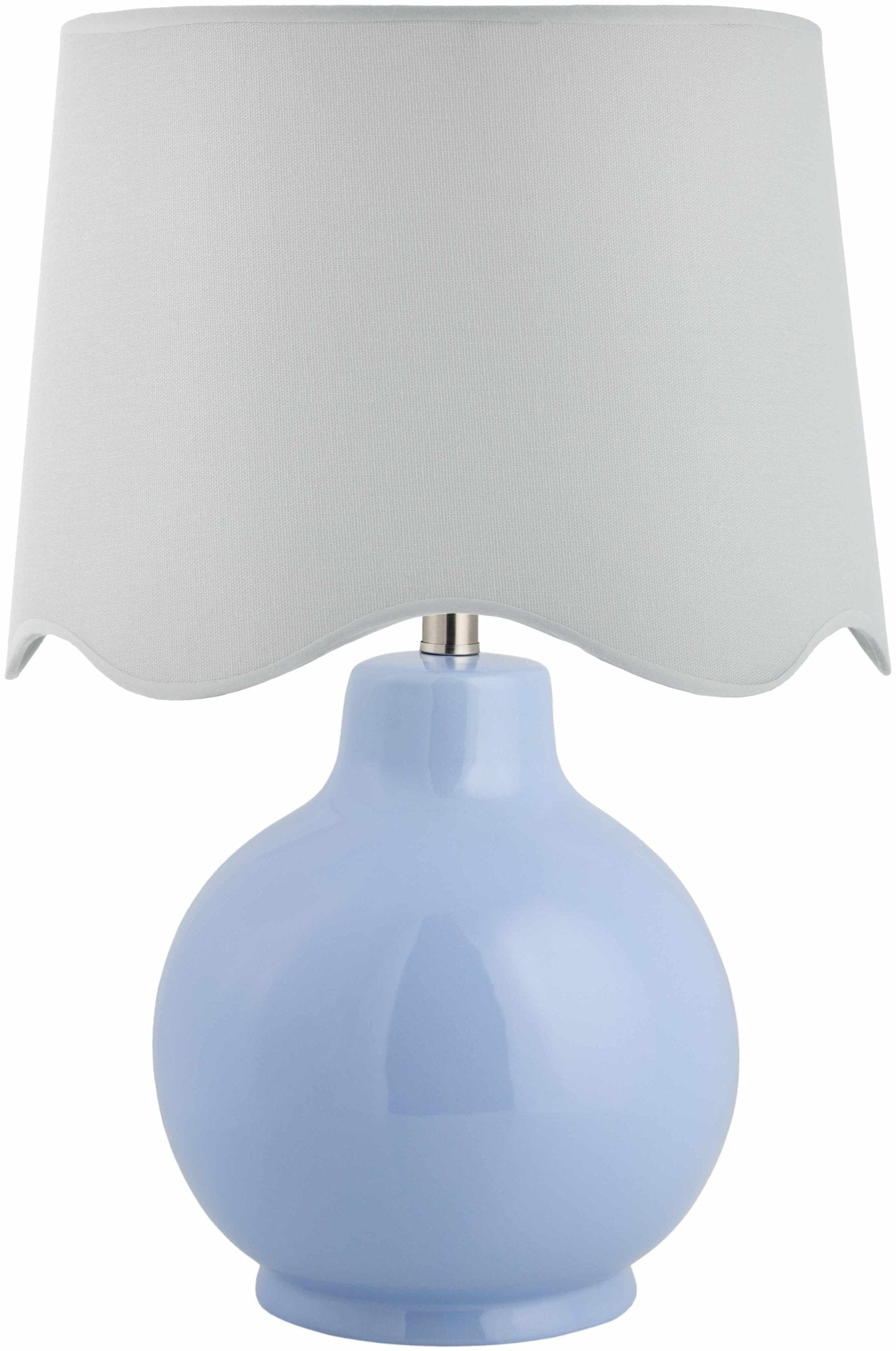 Ellen Blue & White Table Lamp - Marsh and Manor Collective