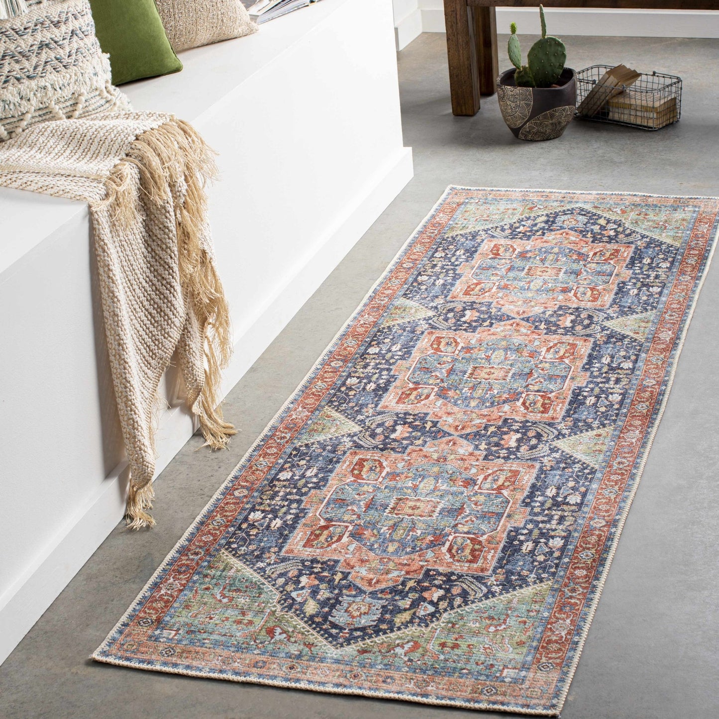 Exira Washable Area Rug - Marsh and Manor Collective