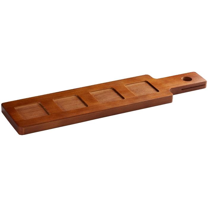 Flight Paddle with Whiskey Tasting Glasses - Marsh and Manor Collective