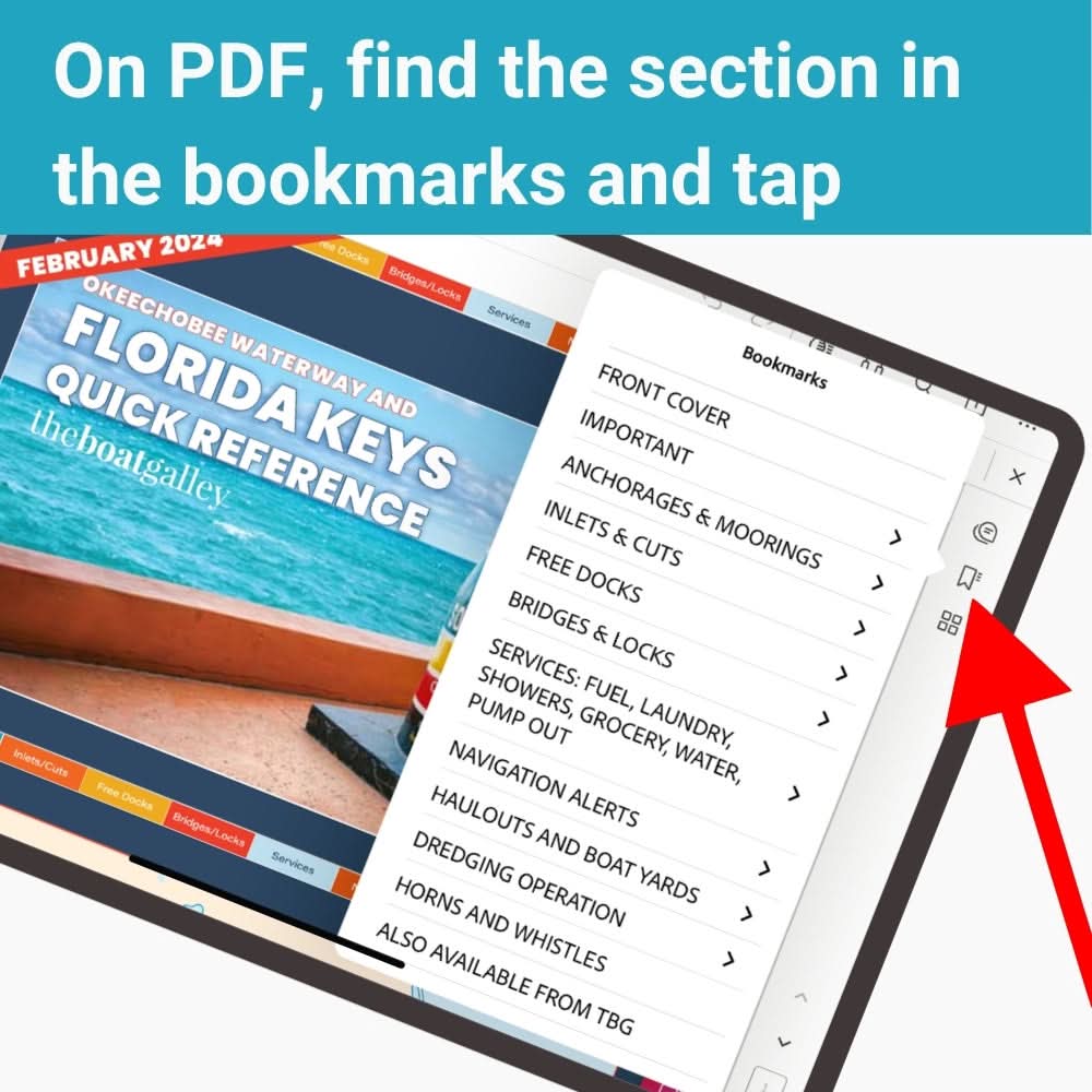 Florida Keys & Okeechobee Quick Reference Cruising Guide - Marsh and Manor Collective
