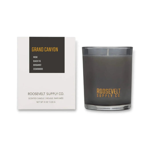 Grand Canyon Smoked Glass Candle - Marsh and Manor Collective