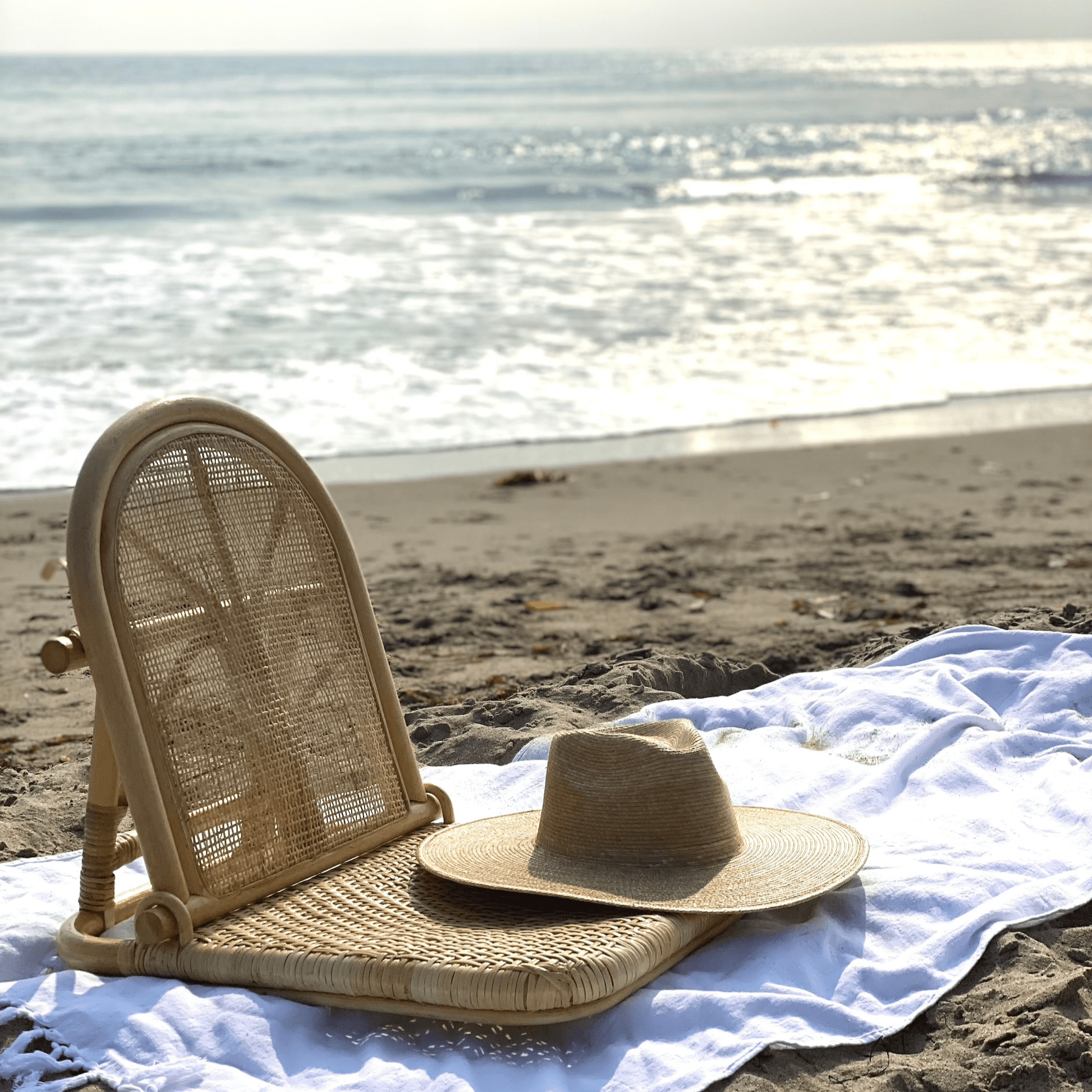 Indah Rattan Beach Chair - Marsh and Manor Collective