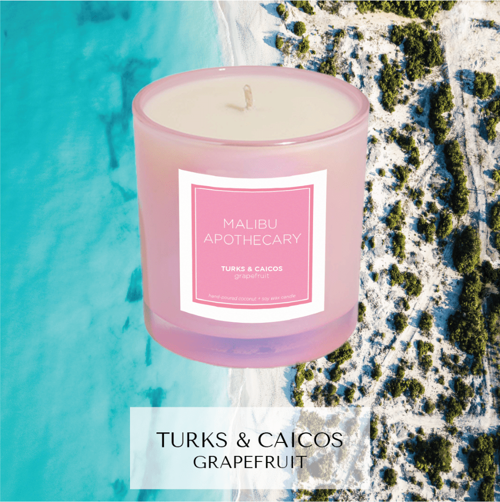 Iridescent Pink Candle - Marsh and Manor Collective