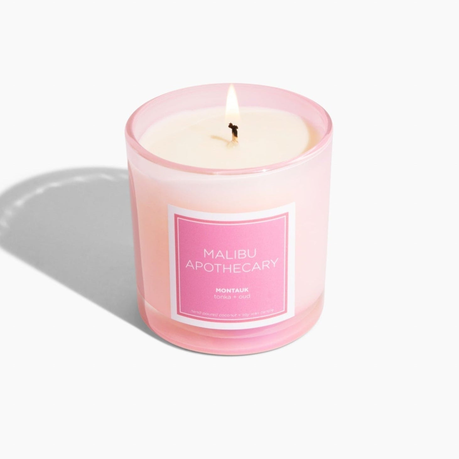 Iridescent Pink Candle - Marsh and Manor Collective