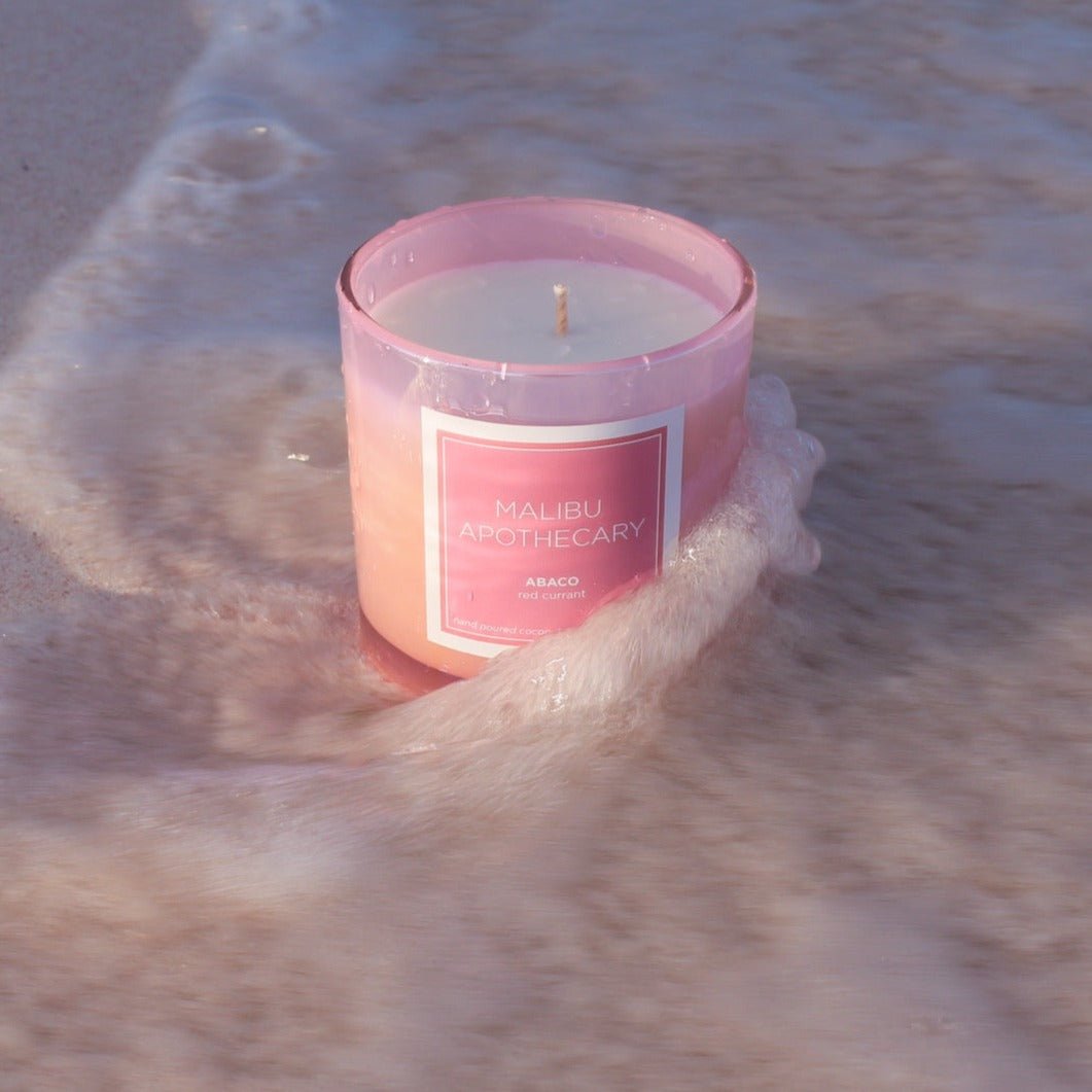 Iridescent Pink Candle - Marsh and Manor Collective