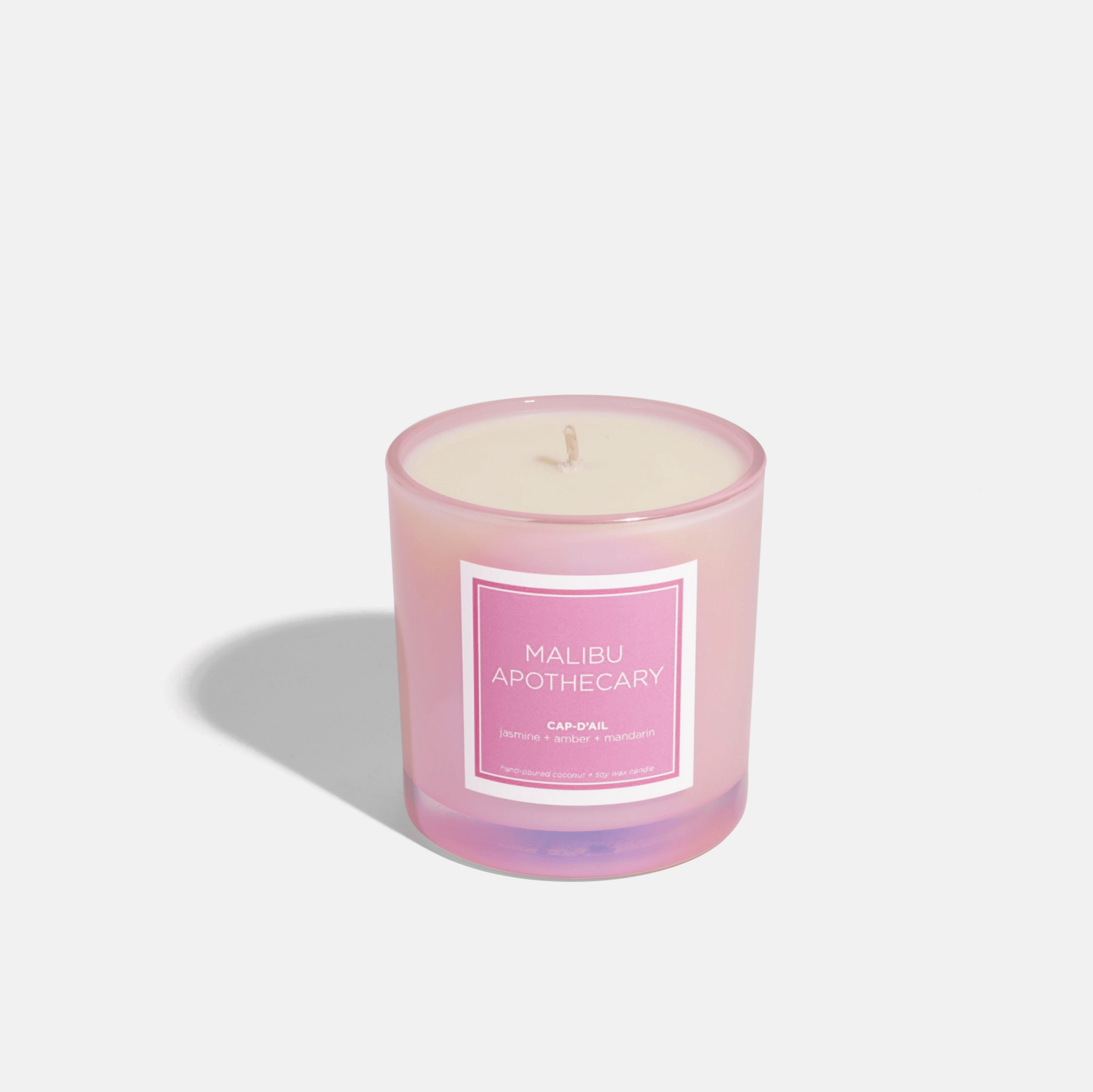 Iridescent Pink Candle - Marsh and Manor Collective