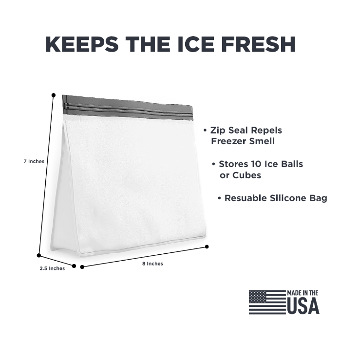 Jumbo Ice Ball Storage Bag - Marsh and Manor Collective