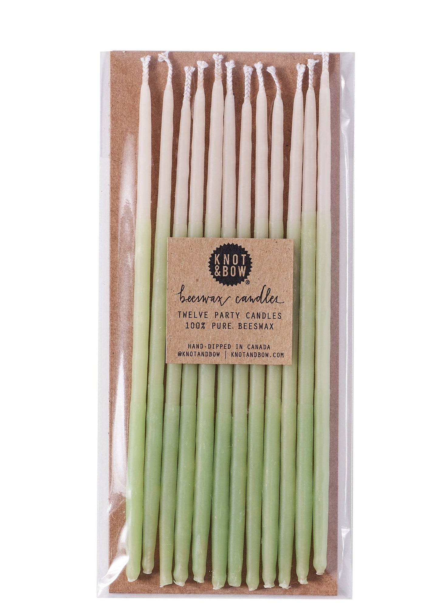 Knot & Bow Assorted Beeswax Party Candles - Marsh and Manor Collective
