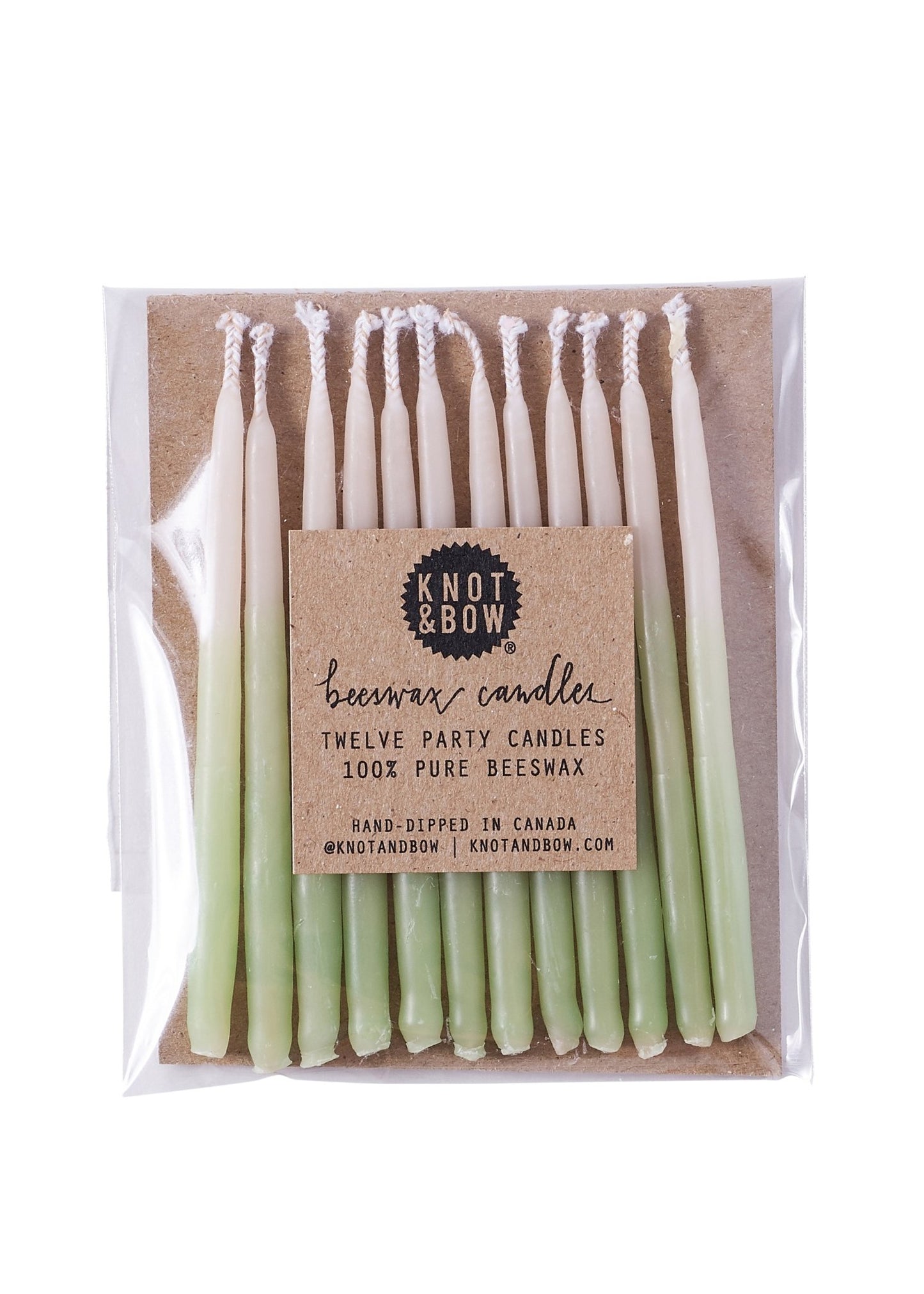 Knot & Bow Assorted Beeswax Party Candles - Marsh and Manor Collective