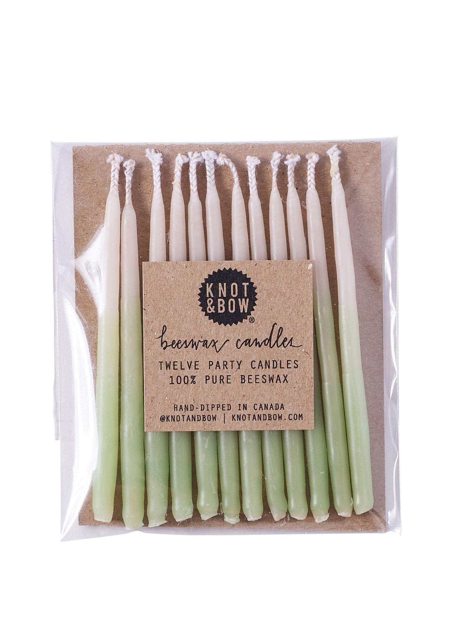 Knot & Bow Assorted Beeswax Party Candles - Marsh and Manor Collective