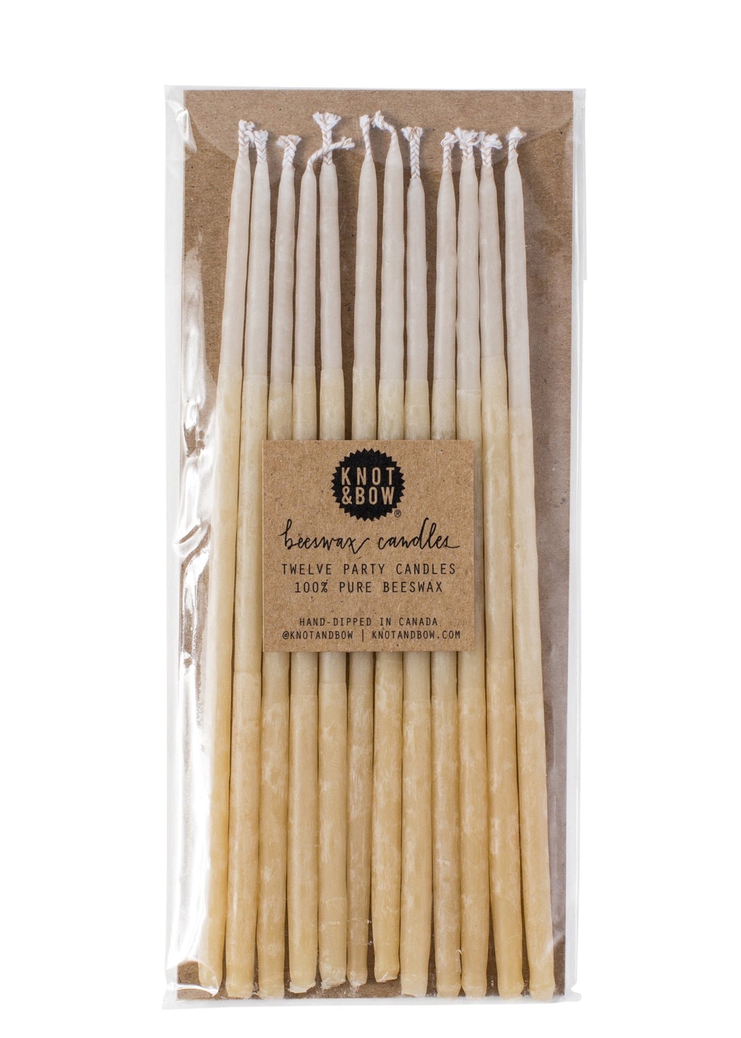 Knot & Bow Assorted Beeswax Party Candles - Marsh and Manor Collective
