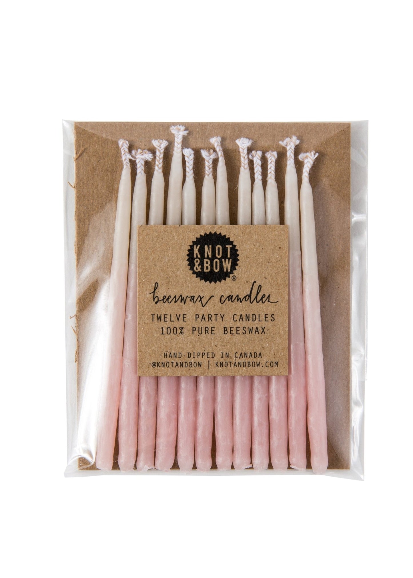 Knot & Bow Assorted Beeswax Party Candles - Marsh and Manor Collective