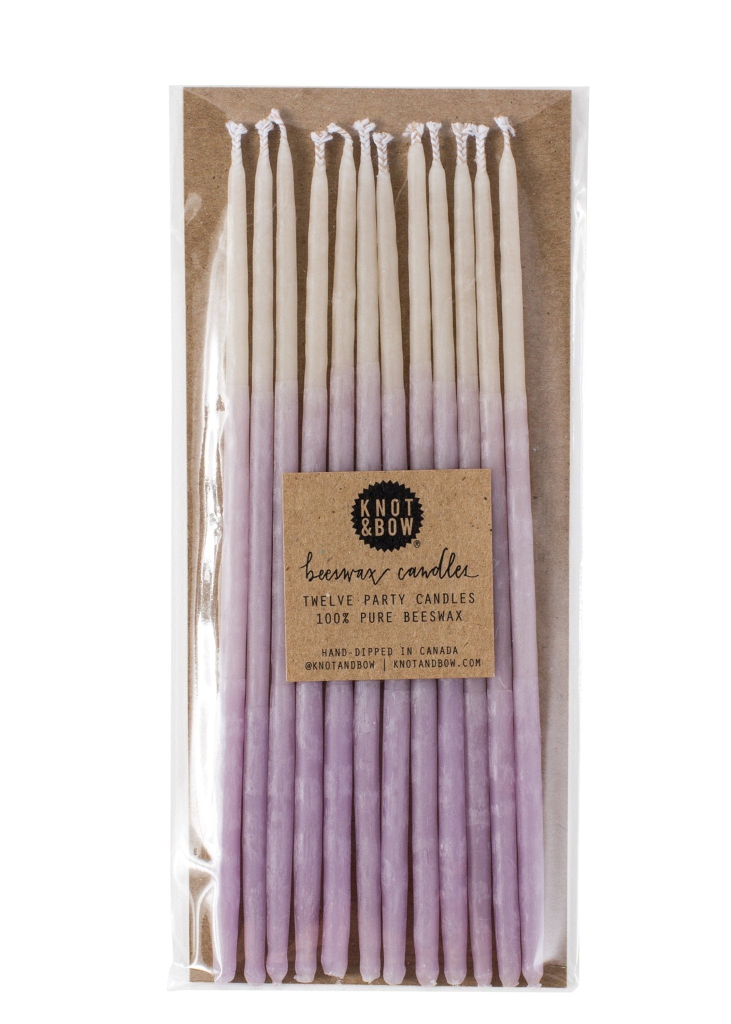 Knot & Bow Assorted Beeswax Party Candles - Marsh and Manor Collective