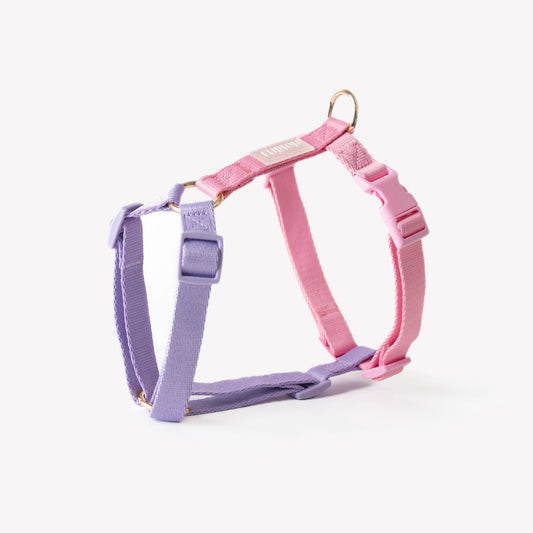 Lavender and Pink - Dog Harness - Marsh and Manor Collective