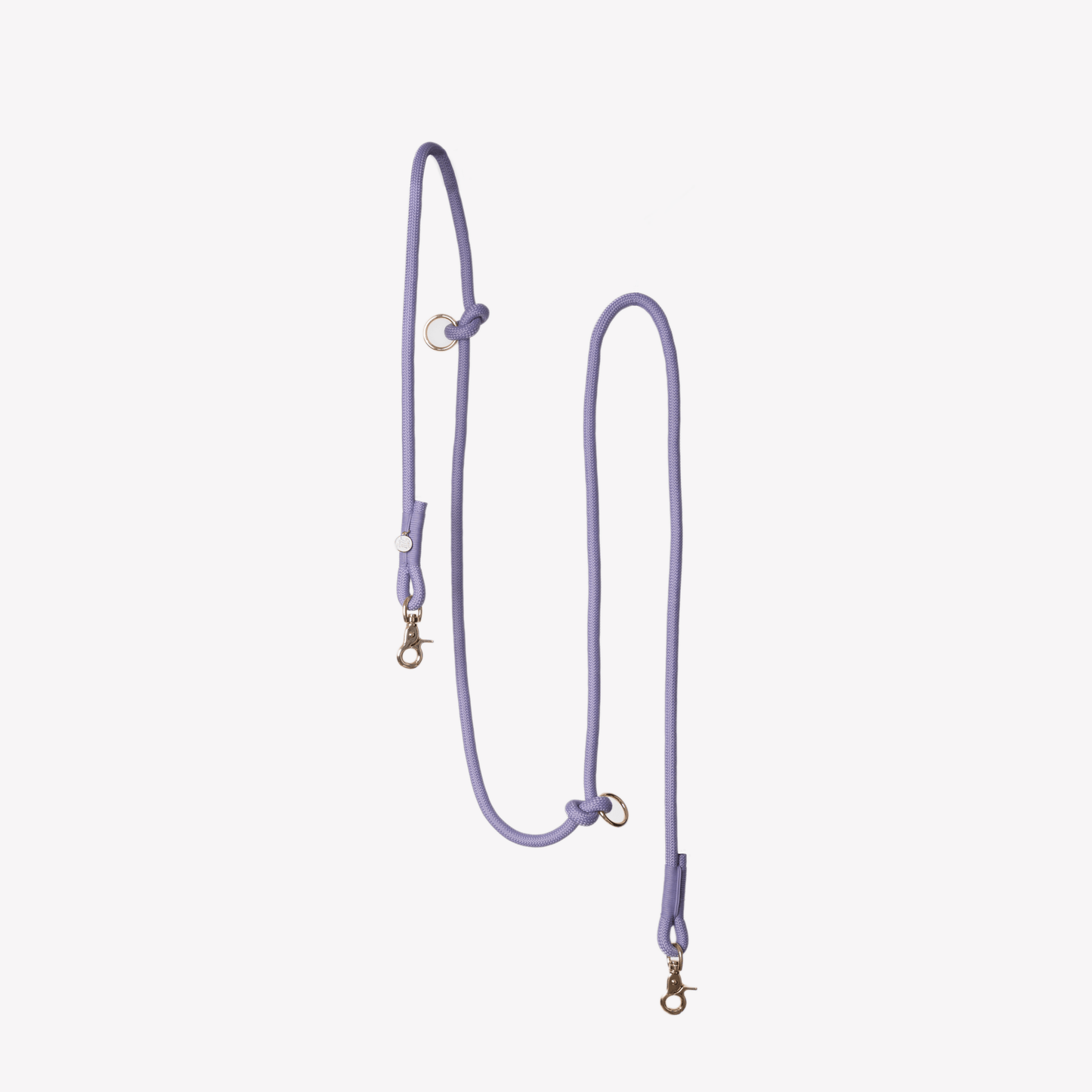 'Lavender' - Hands Free Braided Leash - Marsh and Manor Collective