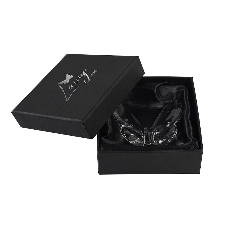 Le Mariposa Crystal Butterfly Figurine in Clear - Marsh and Manor Collective