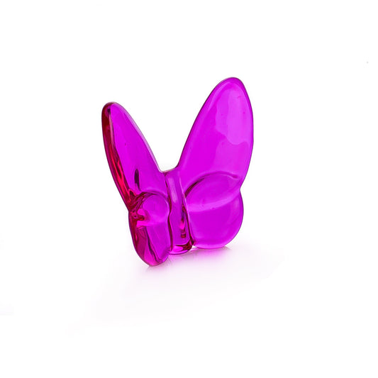 Le Mariposa Crystal Butterfly Figurine in Fuschia - Marsh and Manor Collective