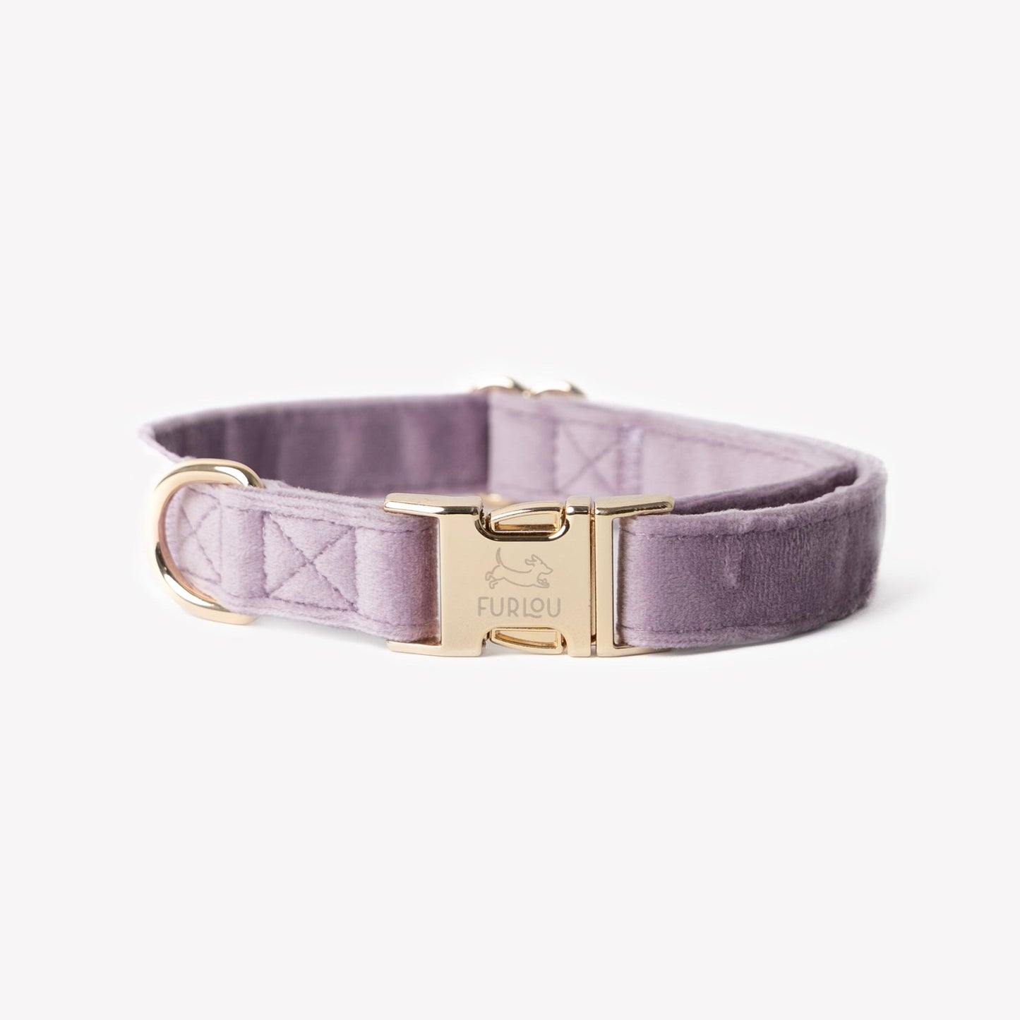 'Lilac' - Velvet Dog Collar - Marsh and Manor Collective