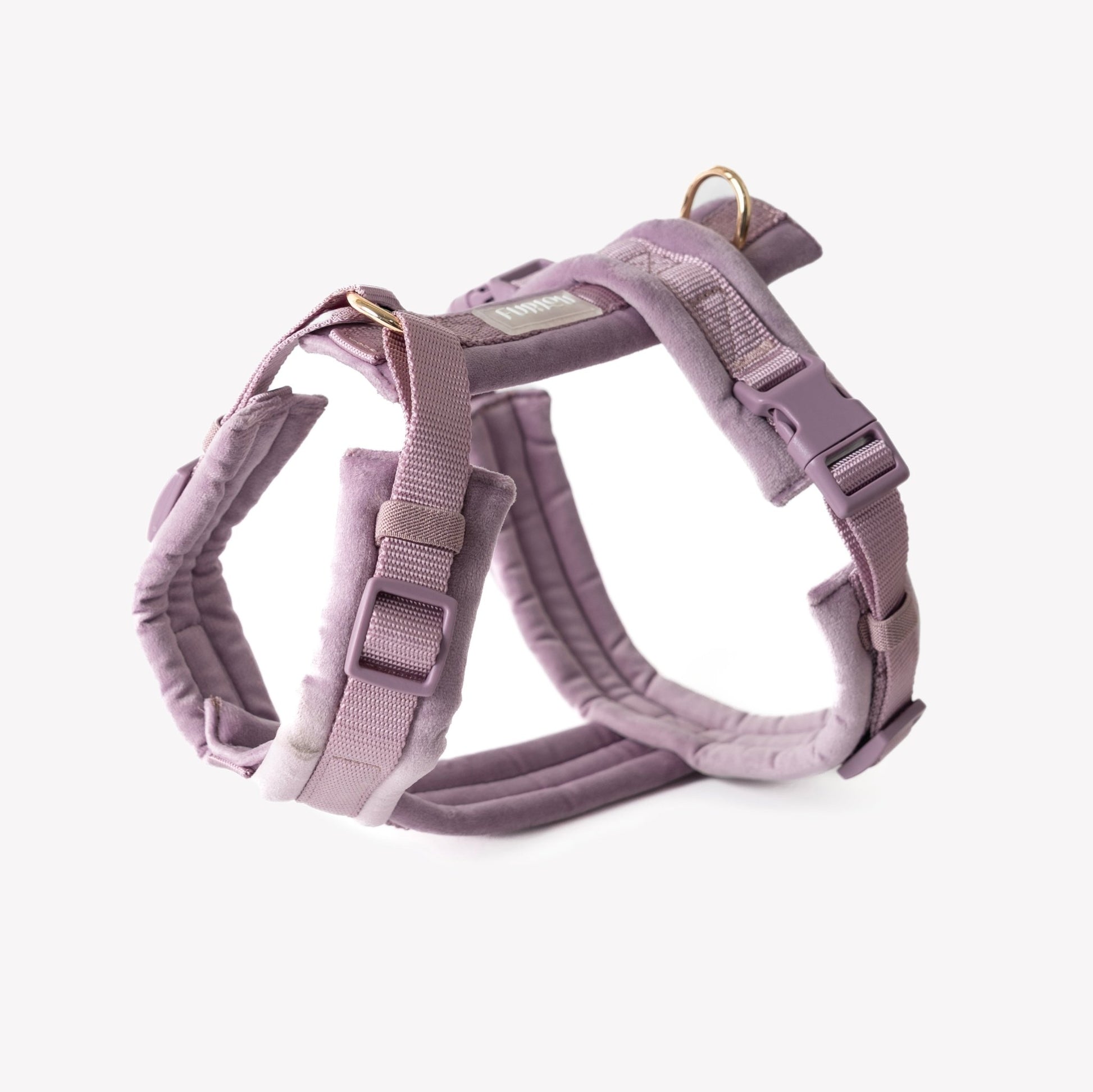Lilac - Velvet Dog Harness - Marsh and Manor Collective