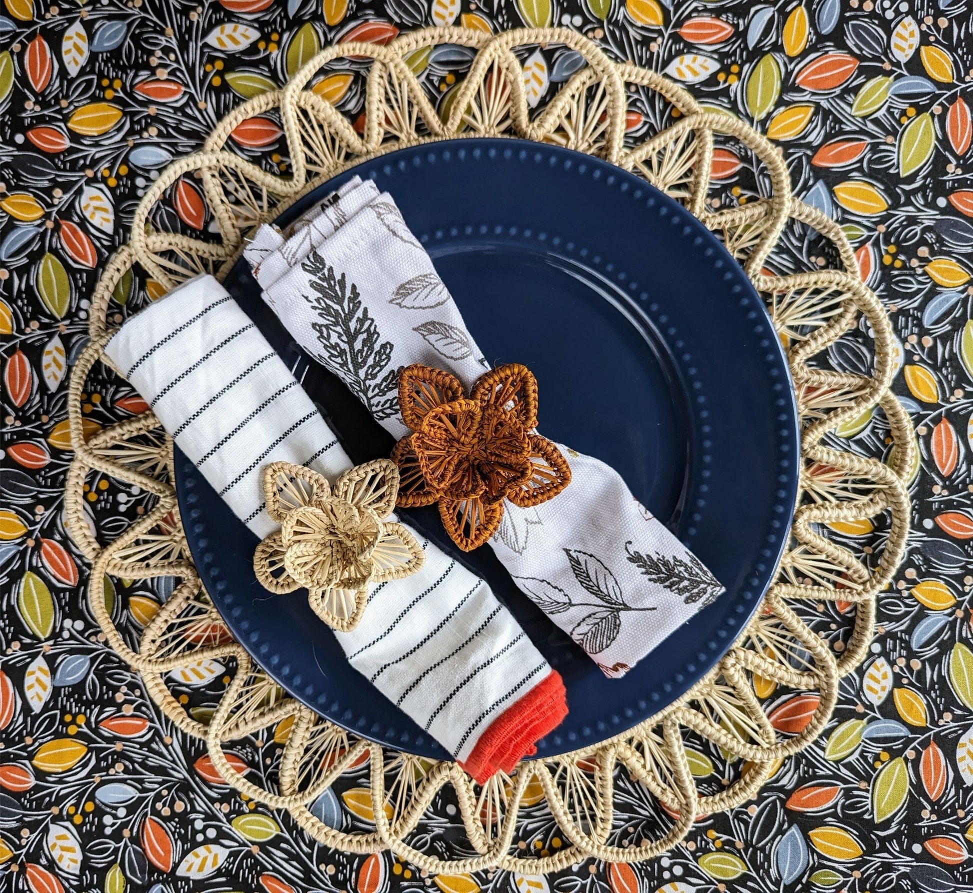 Luminous Woven Placemat - Marsh and Manor Collective