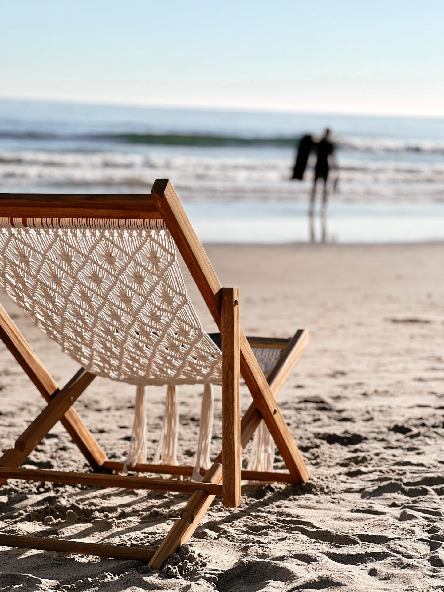 Macrame Sling Chair - Marsh and Manor Collective