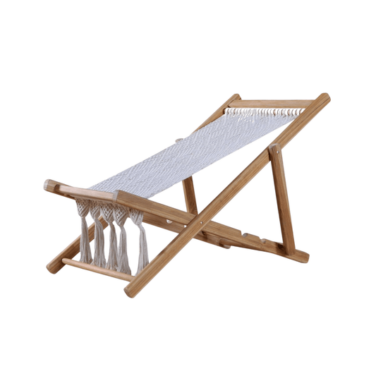 Macrame Sling Chair - Marsh and Manor Collective