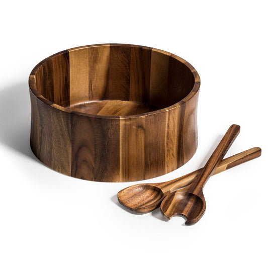 Maribo Xtra Large Salad Bowl with Servers - Marsh and Manor Collective