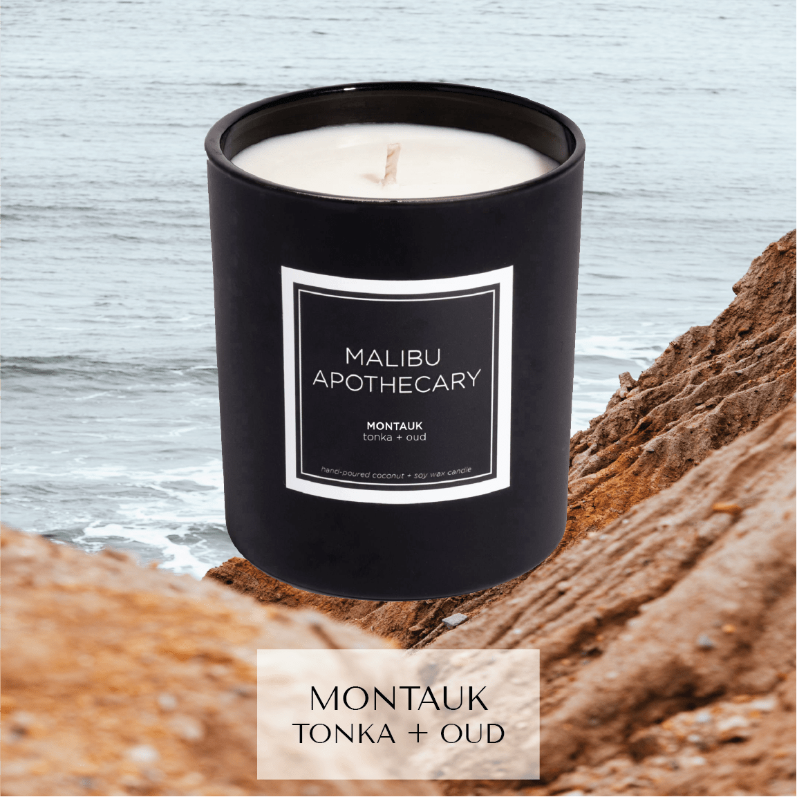 Matte Black Candle - Marsh and Manor Collective