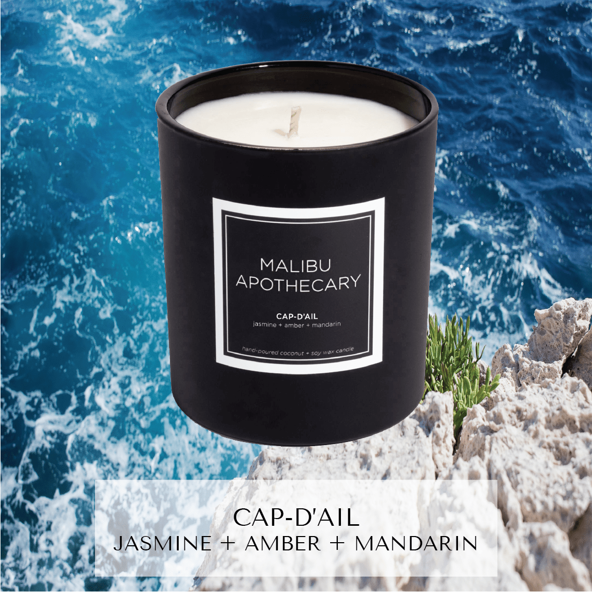 Matte Black Candle - Marsh and Manor Collective