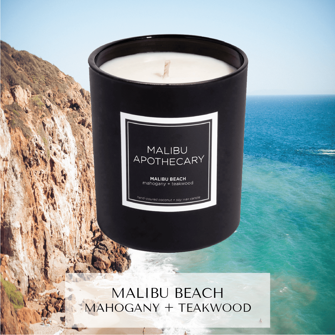 Matte Black Candle - Marsh and Manor Collective