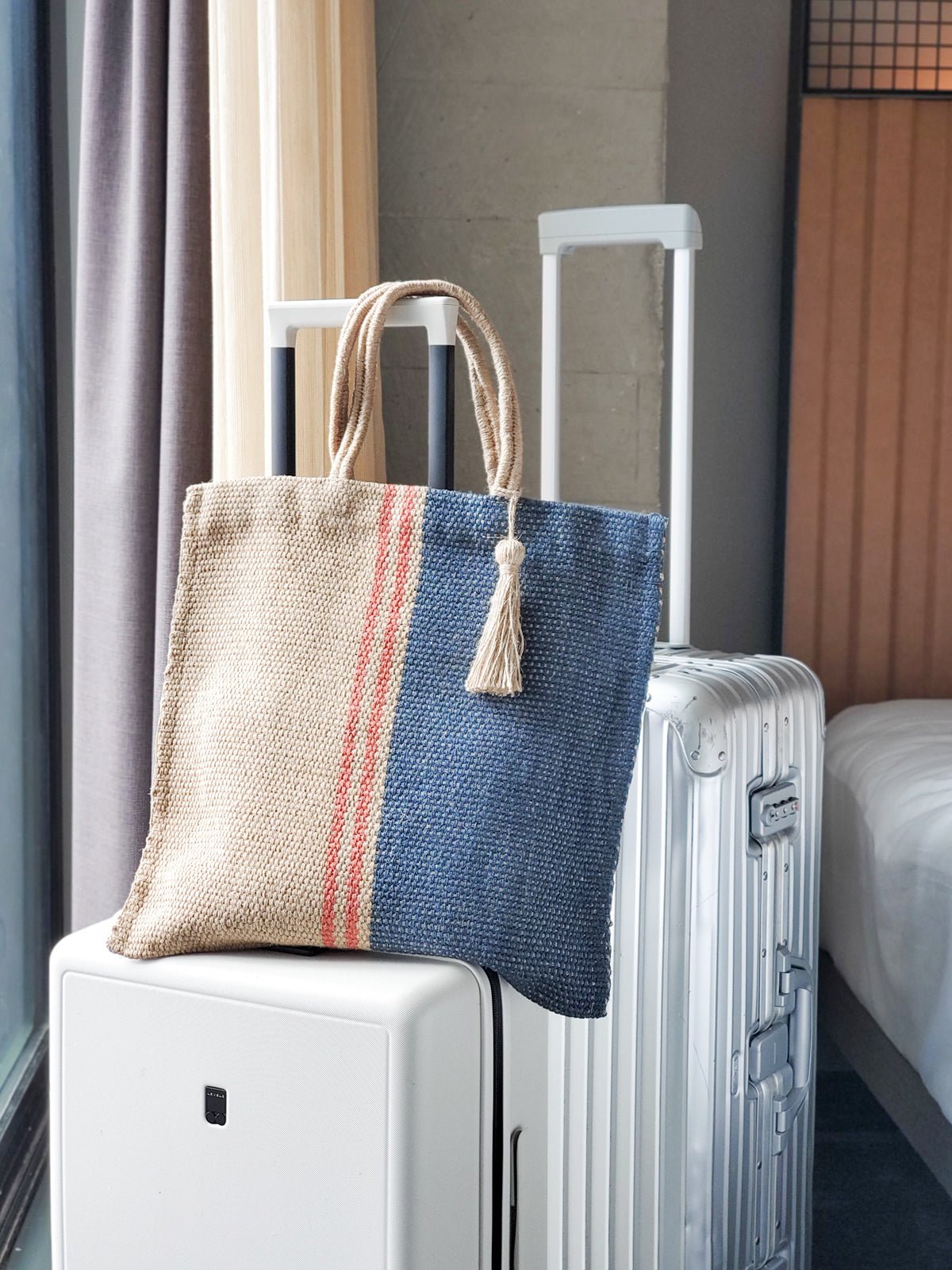 Maya Jute Tote Bag - Marsh and Manor Collective