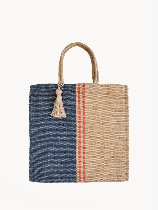 Maya Jute Tote Bag - Marsh and Manor Collective